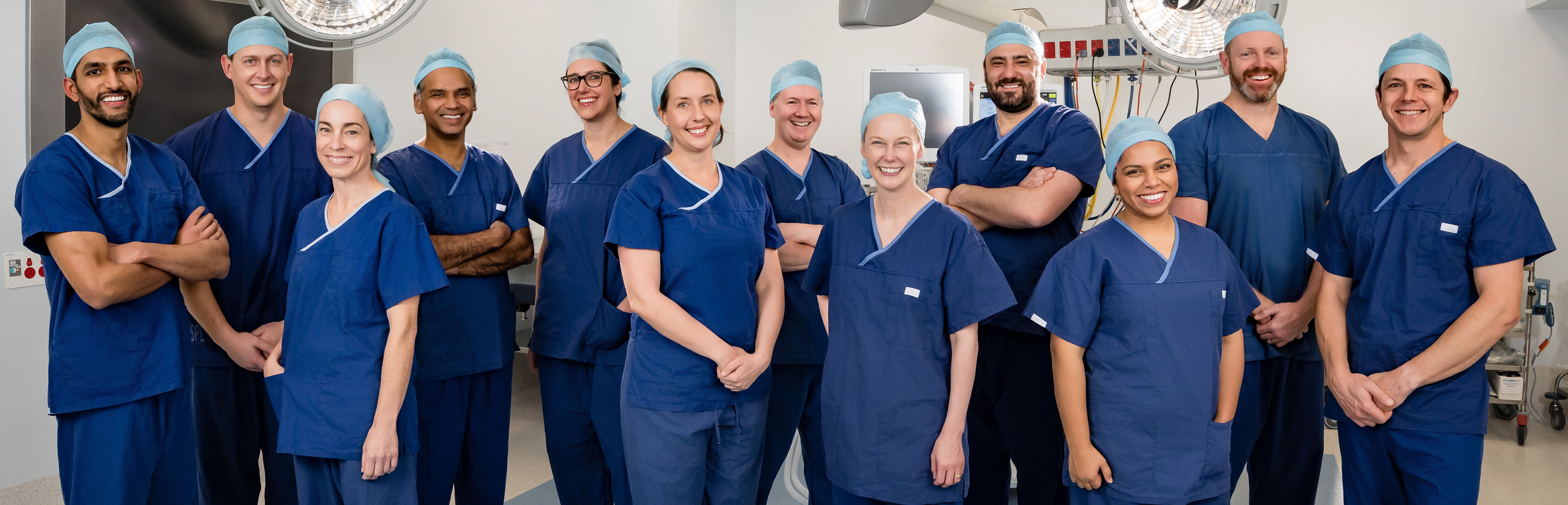 Group photo of the Integrated Anaesthetics team